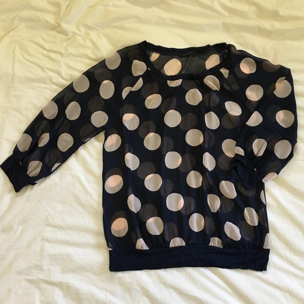 Womens Sheer West Kei Blouse